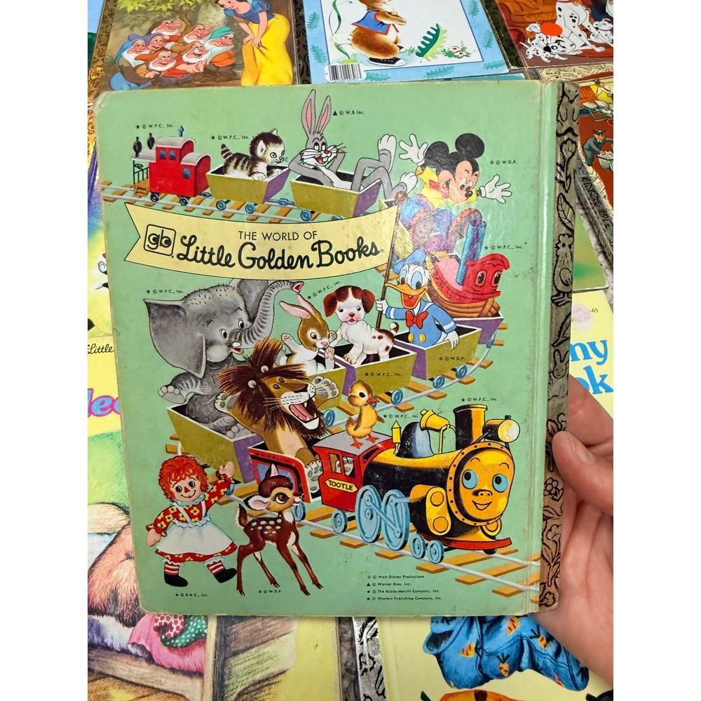 Lot of 20 Little Golden Books Vintage Disney Pixar Star Wars Classic Stories - Picture 11 of 11